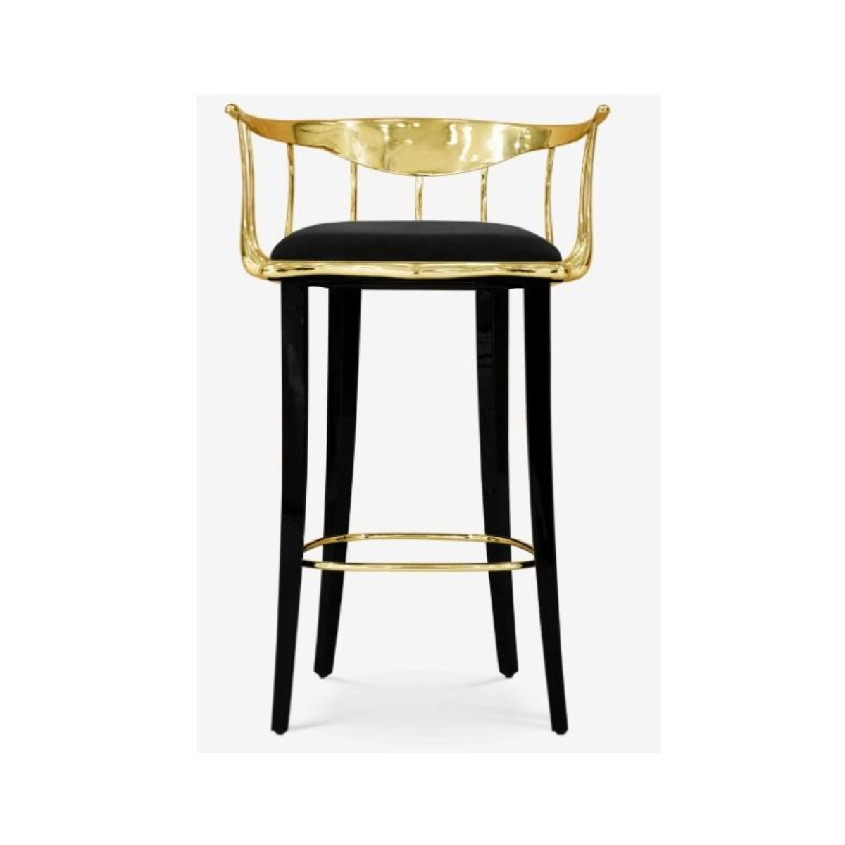Gilded Throne Bar Dining Chair